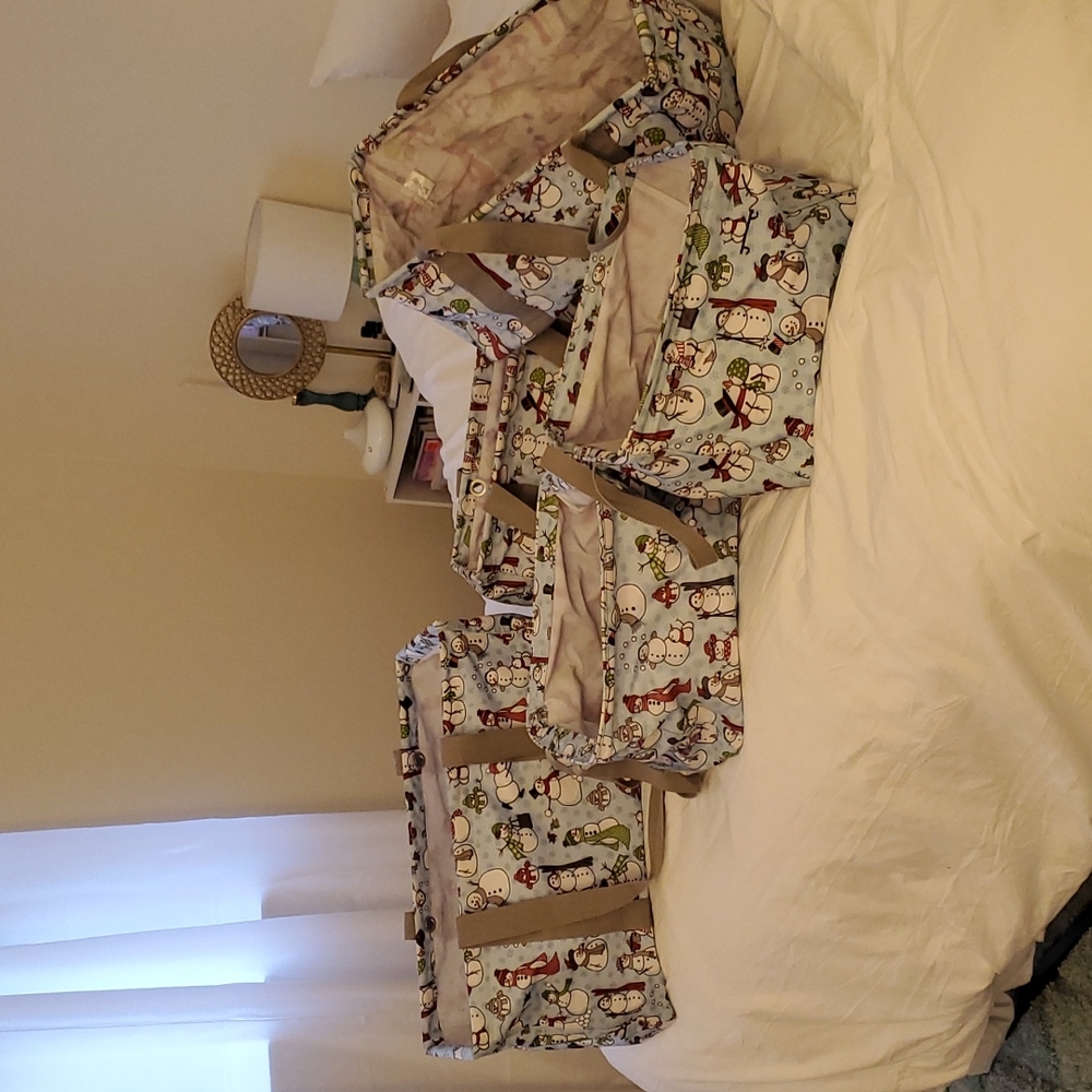 Thirty-One, 5-pc. Set, Retired Snowman print
